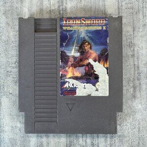 Iron Sword Wizards And Warriors II - Nintendo NES Tested Authentic 2